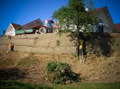 Zelena brežina v izgradnji