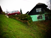 Bewachsene Parkplätze (mit BVC-System errichtet).