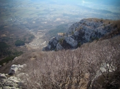 Aufforstung von Lawinenhängen (Slano blato)